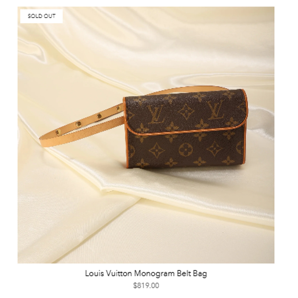 Louis Vuitton Florentine Waist Belt Bum Bag Monogram Crossbody Shoulder Clutch - Picture 4 of 16